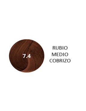 Tinte para cabello Coloración permanente Philip Martin´S True Color tono 7.4 Rubio medio cobrizo