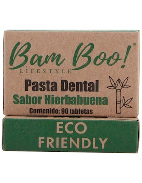 Pasta Dental sólida Bam Boo Lifestyle hierbabuena