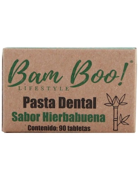 Pasta Dental sólida Bam Boo Lifestyle hierbabuena
