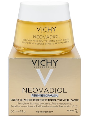 Crema Facial Recomendado Para Prevenir Signos De La Edad Noche Peri Menopausia Con Efecto Refrescante Vichy Neovadiol Todo Tipo De Piel