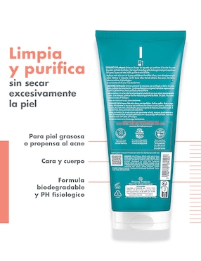 Gel para rostro limpiador Gel Limpiador Facial Piel Grasa 200 ml Avène Cleanance
