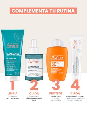 Gel para rostro limpiador Gel Limpiador Facial Piel Grasa 200 ml Avène Cleanance