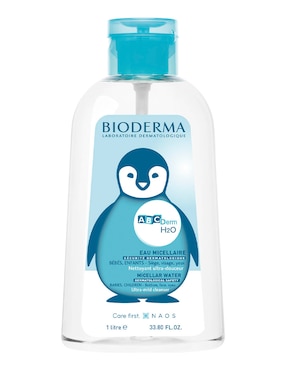 Limpiador rostro y cuerpo Abcderm h2o 1l Bioderma Abcderm para purificar