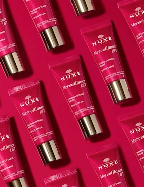 Crema facial recomendada para prevenir signos de la edad de día y noche Nuxe Merveillance Lift para todo tipo piel