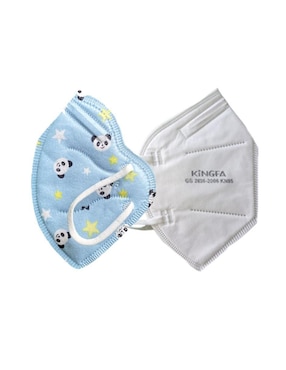Set de 30 cubrebocas KN95 Kingfa unisex