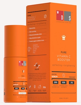 Sérum vitamina C facial Pure Booster Ds Laboratories todo tipo piel