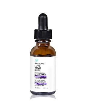 Serum De Retinol Suero Facial Reavitalizante Retinol +ah Facial Seasons Suero Todo Tipo De Piel 30 Ml