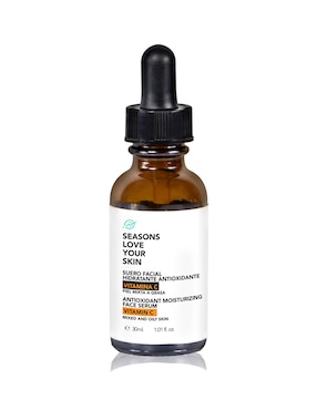 Serum Vitamina C Suero Facial Hidratante Antioxidante Vitamina C Facial Seasons Sueros De Piel Mixta 30 Ml