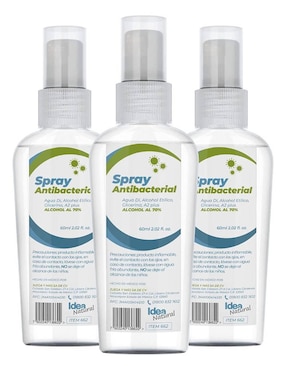 Spray Antibacterial Idea Natura 60 ml