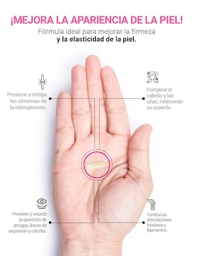 Suplemento alimenticio Collagen +Blend B Life cápsulas