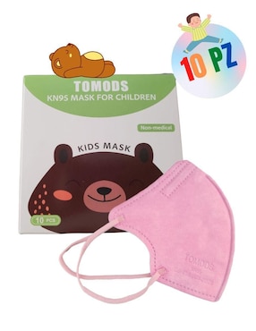 Set 10 cubrebocas KN95 Tomods unisex