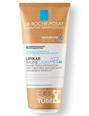 Crema Para Cuerpo Baume Light AP+M Lipikar La Roche Posay Recomendado Para Calmar Y Aliviar La Piel