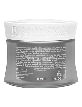 Crema facial recomendada para prevenir la aparición de manchas noche Bioderma para todo tipo piel