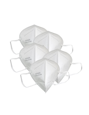 Set de cubrebocas desechables KN95 Kingfa 450 piezas