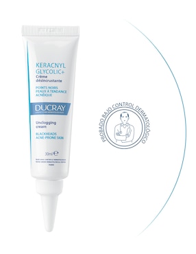Crema facial recomendada para acné día y noche Ducray para piel grasa