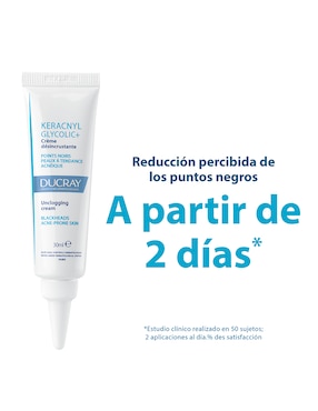 Crema facial recomendada para acné día y noche Ducray para piel grasa