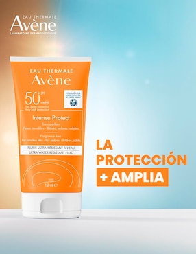 Protector solar FPS 50 Avène Intense Protect 150 ml