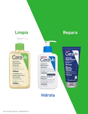 Limpiador rostro y cuerpo en Aceite Espumoso Hidratante Cerave para calmar la piel