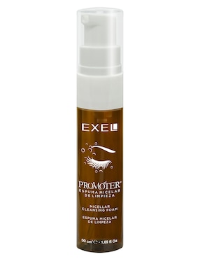 Desmaquillante espuma micelar de limpieza exel promoter