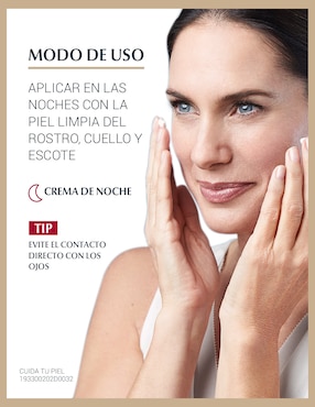 Crema facial recomendada para prevenir signos de la edad noche Eucerin para piel normal