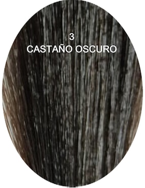 Tinte para cabello Collection Arual tono 3.0 castaño obscuro profundo