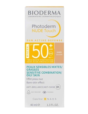 Protector solar FPS 50 Photoderm Nude Touch Bioderma Defense