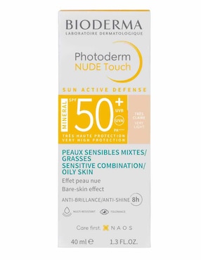 Protector solar FPS 50 Photoderm Nude Touch Bioderma Defense