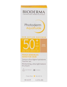 Protector solar FPS 50 Bioderma photoderm aquafluido 40 ml