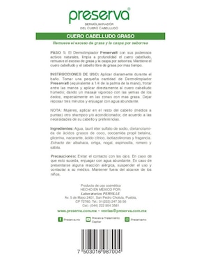 Tratamiento capilar exfoliante Preserva