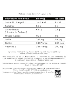 Glow vitamina Abitü cápsulas