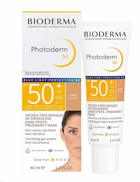 Protector Solar FPS 50+ Photoderm M Bioderma Blue Light 40 Ml