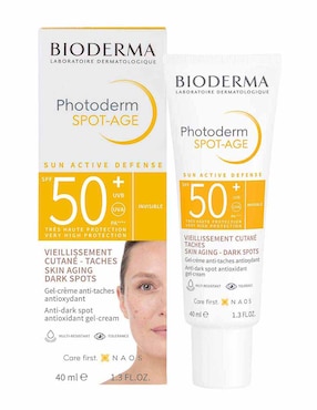 Protector Solar FPS 50+ Photoderm Spot-Age Bioderma Defense 40 Ml