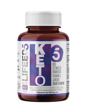 Cápsulas Lifeed5 Keto Para Control De Peso