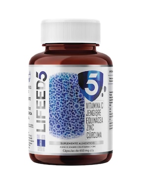 Immune Vitamina Lifeed5 Cápsulas