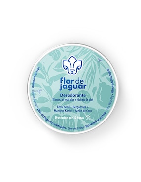 Desodorante orgánico axilas en crema Flor de Jaguar unisex
