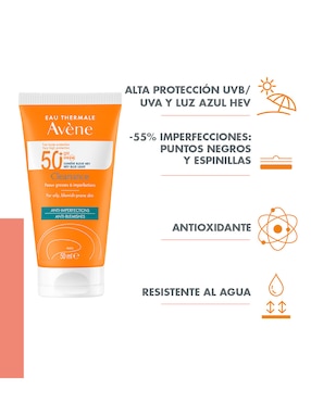 Protector solar FPS 50 cleanance Avène cleanance 50 ml