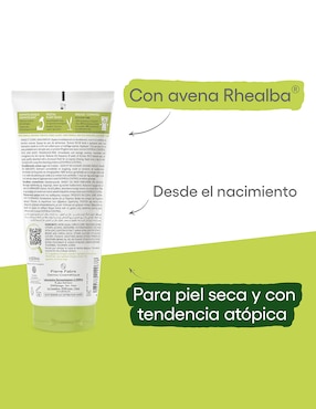 Crema para rostro y cuerpo recomendada para hidratar de día y noche Aderma Exomega para piel seca y sensible