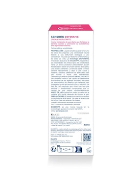 Crema facial recomendada para regenerar día y noche Sensibio Defensive Bioderma para piel sensible