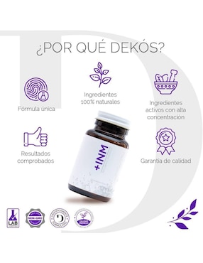 Suplemento alimenticio Dekós de 60 cápsulas