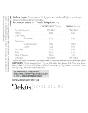 Belly Blast Dekós sabor naranja de 200 g