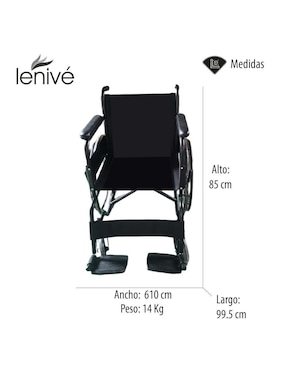 Silla de ruedas Lenivé RUED-01