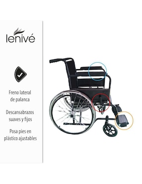 Silla de ruedas Lenivé RUED-01