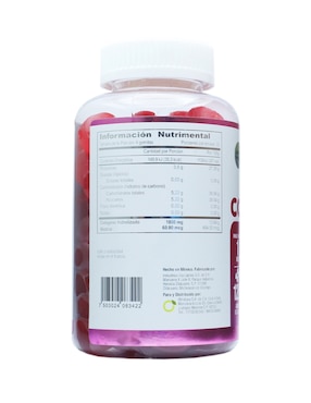 Just Gomitas Olnatura con colágeno hidrolizado sabor frutos rojos