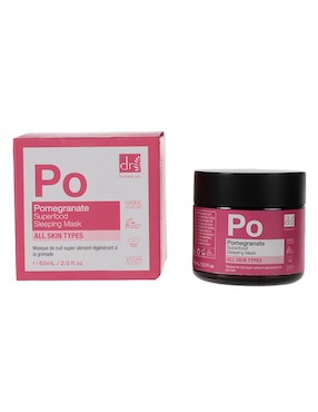 Mascarilla Facial Para Calmar Y Regenerar La Piel Pomegranate Superfood Sleeping Mask Dr. Botanicals