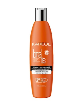 Shampoo Anti Frizz Para Cabello Post Alisado Braliss Kareol Braliss