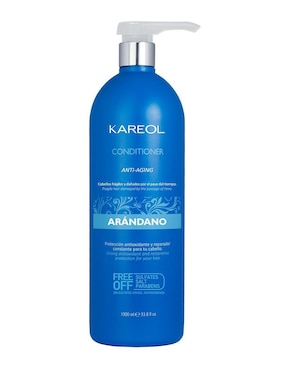 Acondicionador Para Cabello Antiedad Antioxidante Kareol Arándano Azul 1 Litro