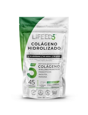 Probióticos Colágeno Hidrolizado Lifeed5 405 G