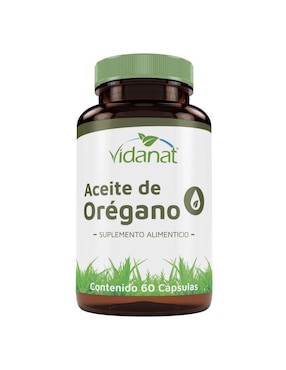 Aceite De Oregano Vidanat 60 Cápsulas