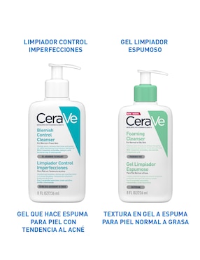 Gel corporal Limpiador control imperfecciones Cerave