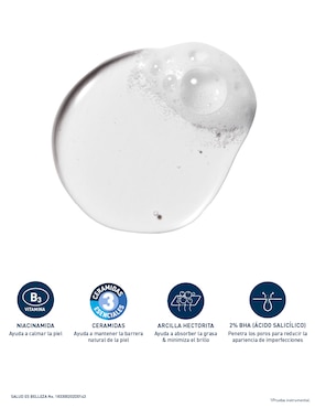 Gel corporal Limpiador control imperfecciones Cerave